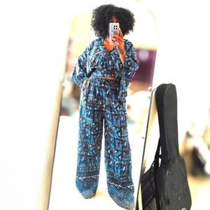 Ankara Print Matching Set